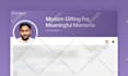 design stand out linkedin profile banner