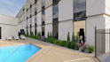 design your swimming pool , and patio deck