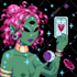 create a pixel art of your choice