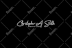 design scripted handwritten signature or font or photography or text logo