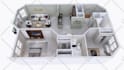 create interactive 3d interior design render