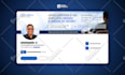 design premium and professional linkedin banner