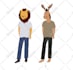 create 2d character design for animation