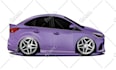make automotive illustration car, truck etc
