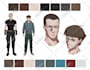 draw a character sheet in anime style