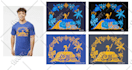 create a custom illustrated graphic t shirt design
