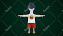 do 3d animation video and 3d character design
