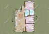 turn sketch into 2d cad and color floor plan in 24h