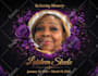 design obituary, eulogy, funeral program for printing