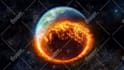 create cinematic space art and sci fi environment illustration