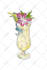 do stylish cocktail and drink illustrations