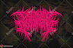 draw brutal death or black metal logo