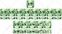gb styled characters icons, overworld sprites or scenes