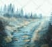 paint abstract watercolors for you