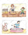 create hand drawn watercolor illustration for children book