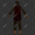 create custom 3d low poly model character, rigging for game assets and animation
