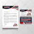 design creative door hanger, marketing flyer, rack card for roofing, and solar
