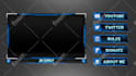 create elegant twitch overlay, twitch logo, panels, alerts and screens