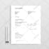 design professional letterhead with editable word template
