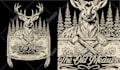 create unique custom vintage illustration for t shirt design