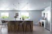 design kitchen and residential interior cabinet