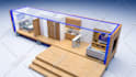 design 3d floor plan, architectural drafting and realistic rendering
