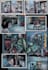 create a comics pages illustration,dark,horror,monster