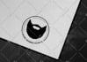 create unique modern minimalist beard logo