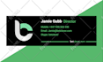 design clickable or static email signature in 2 hours
