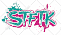 hand drawn scene emo punk lettering logo