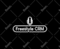 create black and white flat minimalist logo design