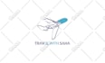 do unique arabic english combined logo or arabic calligraphy