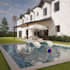 design photorealistic 3d backyard landscape and garden architecture