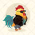 create cute characters illustration that you want