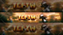 design minecraft banner for youtube channel
