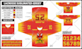 layout ice hockey jersey and all esports jersey designs