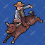 draw your characters in pixel art