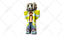make epic minecraft profile with your skin