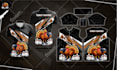 design sublimation jersey mockup and print ready pattern