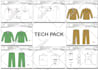 design a hat or cap tech pack for you
