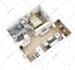 do attractive and realistic 3d floor plan rendering