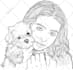 draw a professional dog or cat illustration for you
