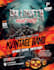 do halloween flyer design for horror party and event