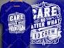 design custom typography logo t shirts for amazon, pod, and etsy
