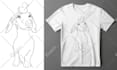 design unique streetwear or merch graphics