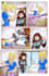 draw and ink a comic book page 3 panels