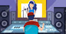 design flat illustration for your website and facebook ads