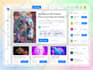 design a figma mobile app UI UX for ios, android, and ai products