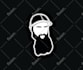 make minimalist flat line art vector avatar of you