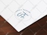 do minimalist luxury monogram and initial letter logo design